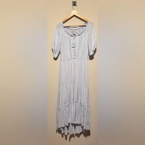 Hello Molly Light Blue Maxi Dress